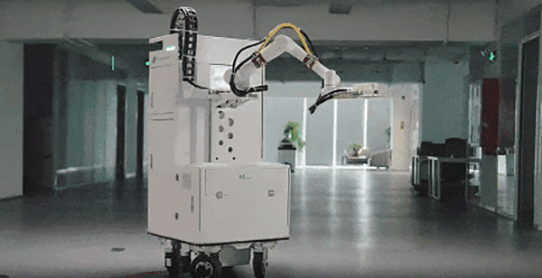 艾利特協(xié)作機(jī)器人：膩?zhàn)尤槟z漆噴涂一體機(jī)器人